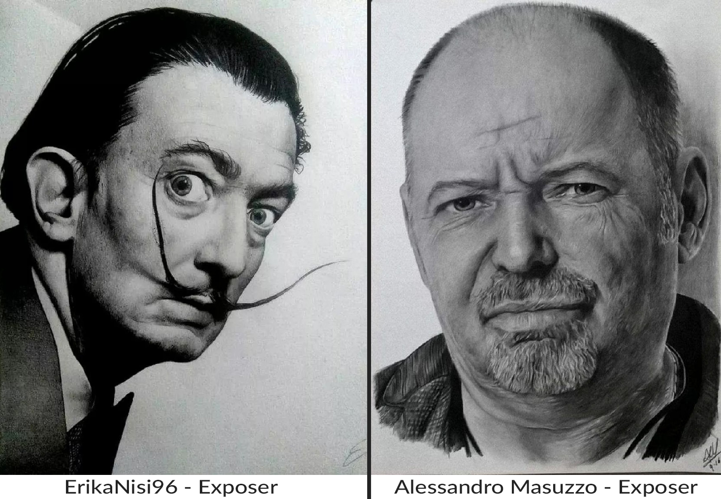 La sfida dietro al ritratto. Leggi l'articolo di expo4talent e scopri i ritratti fatti da nostri exposer.