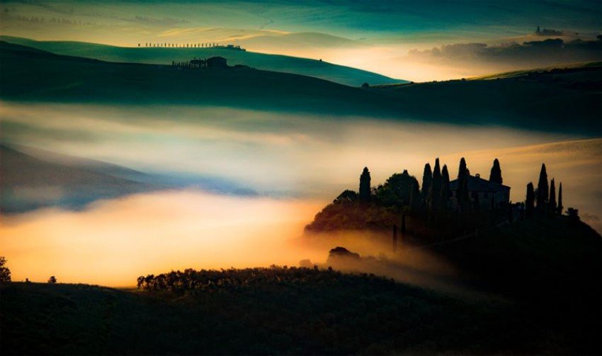 #expoviaggioinitalia in Val D'Orcia, Toscana, con l'Exposer di expo4talent Paolo Visentini